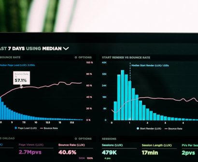 Website performance analytics showing how to speed up a WordPress website in Nigeria