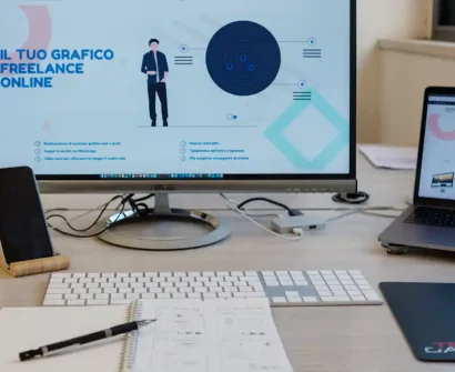 Freelance web designer planning a client website proposal