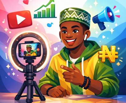 Nigerian content creator using TikTok Ads to earn income in 2026